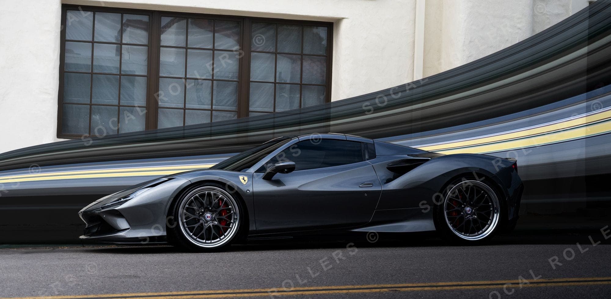 Grey Ferrari
